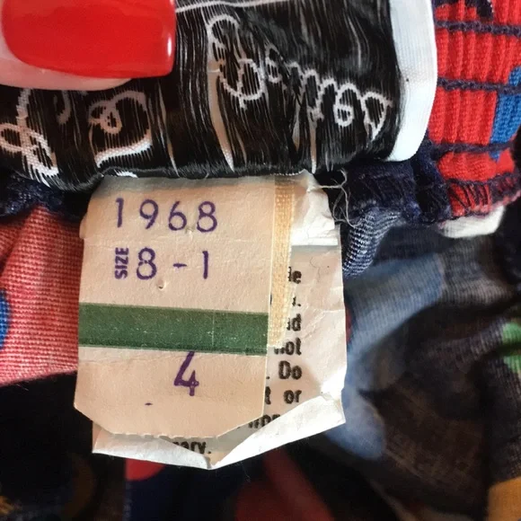 Bright & cheerful vintage 1960s ditzy daisies ric-rac skirt - Picture 8 of 15